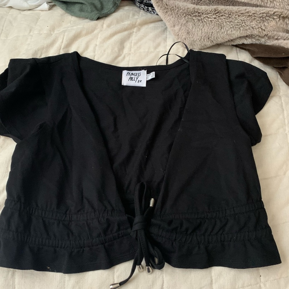 princess polly tie front top